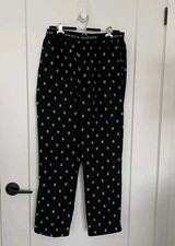 Black and White Tommy Hilfiger Men's Lounge Pants