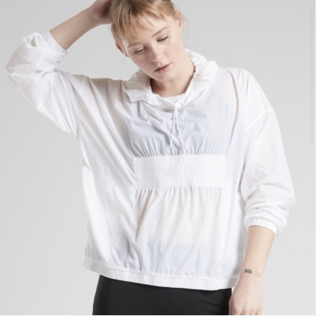 Athleta Dispatch Anorak Pullover Windbreaker Work… - image 1