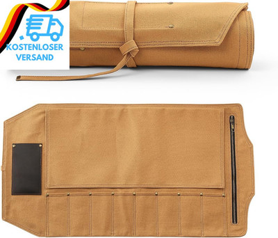 XINZUO Messertasche 78,5Cmx41,5Cm, Profi Koch Rolltasche, Universal Etui Für Koc