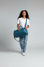 Rare! Lulu Dharma Aqua Eco Lux Weekender Bag- Brand New Never Used with Tags