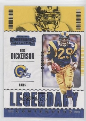 2020 Panini Contenders Legendary Contenders Eric Dickerson #LC-EDI HOF d4e