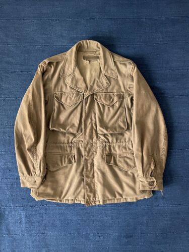 Vintage 1940s WWII M-43 Field Jacket, size 38R - Foto 1 di 9