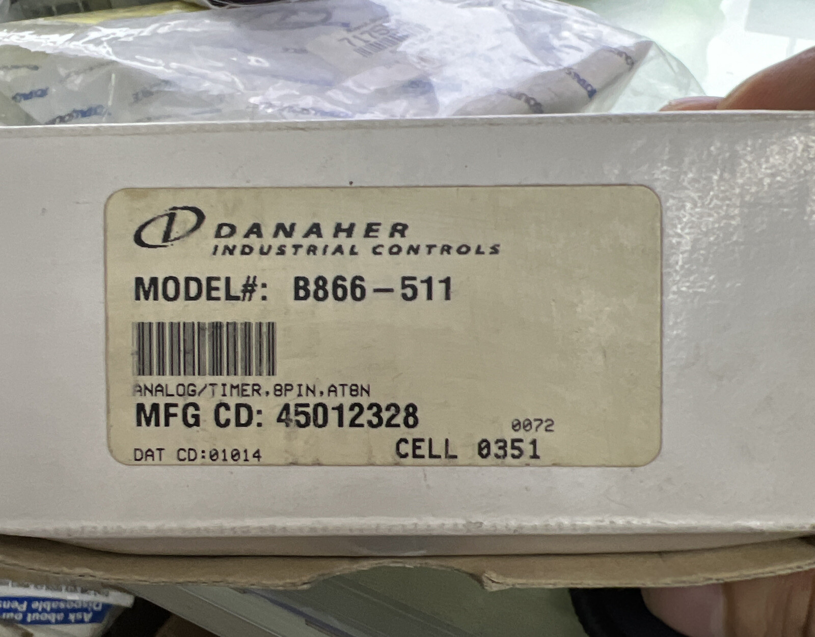 DANAHER+Industrial+Controls+B866511 for sale online eBay