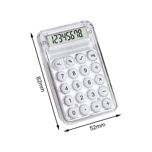 Desktop Calculator Easy to Read Large LCD Display Portable Pocket Size Office - Picture 2 of 7