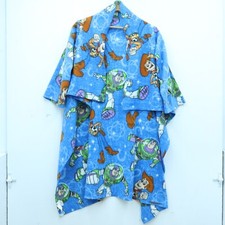 Disney Toy Story Pixar Snuggie Fleece Robe Blanket Northwest Blue