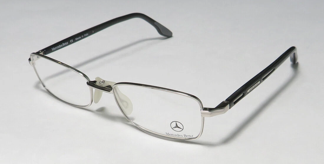 MERCEDES BENZ 00581 05/12 CLASSY ELEGANT DESIGNER LOGO MADE IN ITALY EYEGLASSES