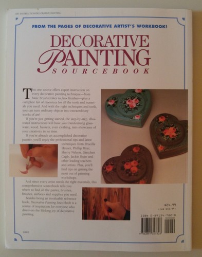 DECORATIVE PAINTING SOURCE BOOK by Artist's Workbook ©1997 Art Tips & Techniques - Picture 12 of 12