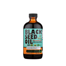 Pure Cold Pressed Organic Black Seed Oil -8oz. Glass 100 Organic FDA APPROVED