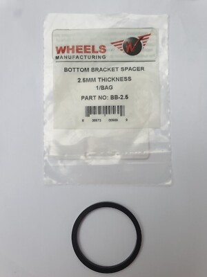 Räderfertigung WMFG CNC BSA 2,5 mm untere Halterung Abstandhalter Made in USA