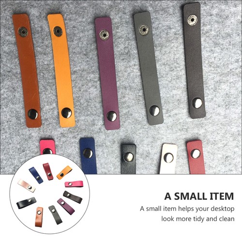 10 Pcs Data Cable Buckle Tie Wire Organizer Earphones Management - Photo 2/12