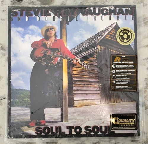 25%OFF Stevie Ray Vaughan~Soul To Soul~Factory Sealed 200g 2LP-45rpm - Picture 3 of 13