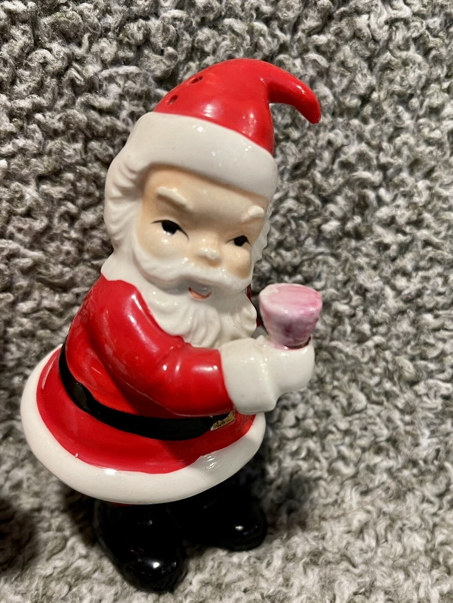 Vintage Norcrest X272, Lefton 8139, & Enesco Santa Salt & Pepper
