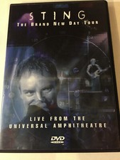 STING 'The Brand New Day Tour' 2000 Region 0 DVD With Leaflet