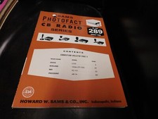 Sams Photofact CB Radio Series Servicing Data Repair Magazine CB-289