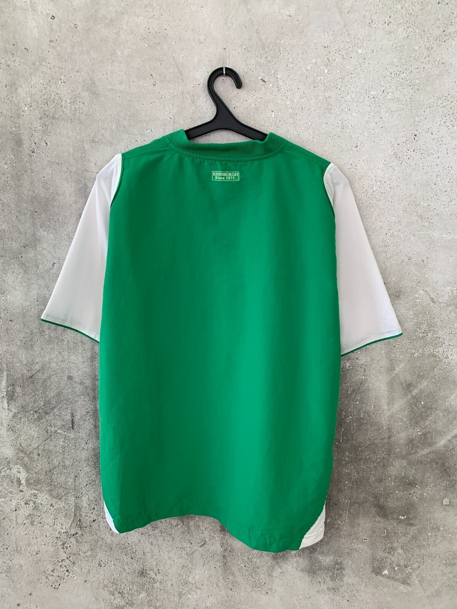 LE COQ 🐓 Sportif Hibernian White and Mackay away 2004-2005 football shirt xl £50.00 - UK