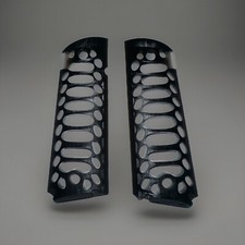 1911 Grips Government/ Full Size custom Skeletonized Polymer Black