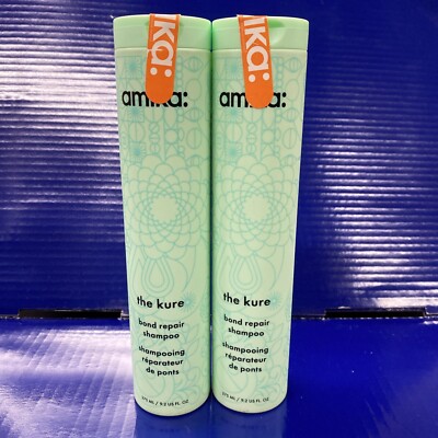 2X Amika The Kure Bond Repair Shampoo - 9.2 Fl Oz