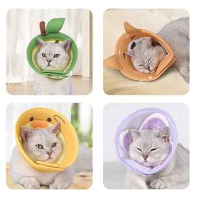 Weich Katzen-Cone Einstellbar Recovery-Kragen Katzen halsband,
