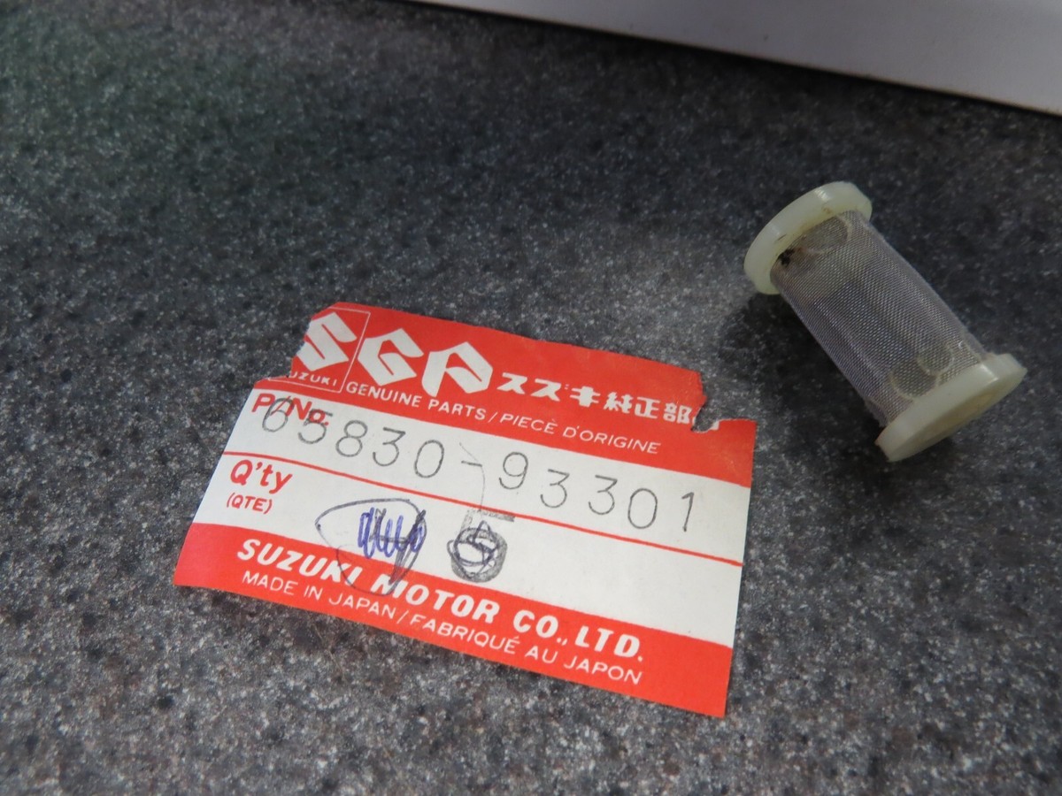 その他 01 NOS Suzuki Fuel Gas Filter 1988-2000 DT6 DT4 DT50 DT5 65830-93301
