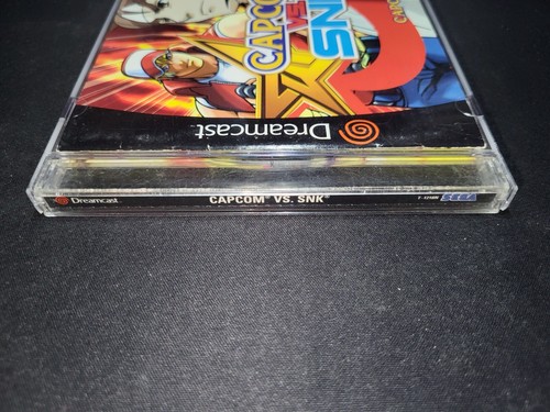 Capcom vs. SNK Fighting Sega Dreamcast DC EX+NM estado ¡COMPLETO! - Imagen 3 de 5