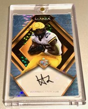 2022 Wild Card Auto Mania Diamond Pulsar Platinum HASSAN HASKINS RC 2/3 ~ RARE!
