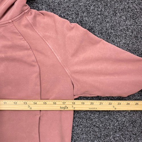 Lululemon Sweater Salmon Scuba Fitted Pullover Hoodie Women's Size 4 - Picture 6 of 7