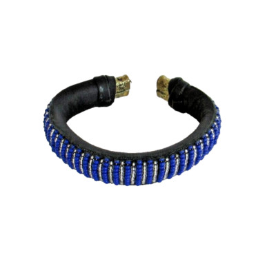 Ilde de Yemaya Pulsera de Meriel Santeria / Yemaya Handmade Bracelet 8.5''