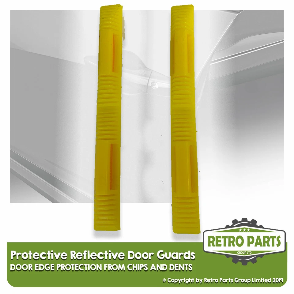 Retro Gelb Schutz Reflektierend Tür für Hyundai Ecke Chip Abdeckungen Foto 2 de 2