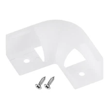 10pcs LED Channel Corner Connectors 16x16mm 90 Degree Link with Screws