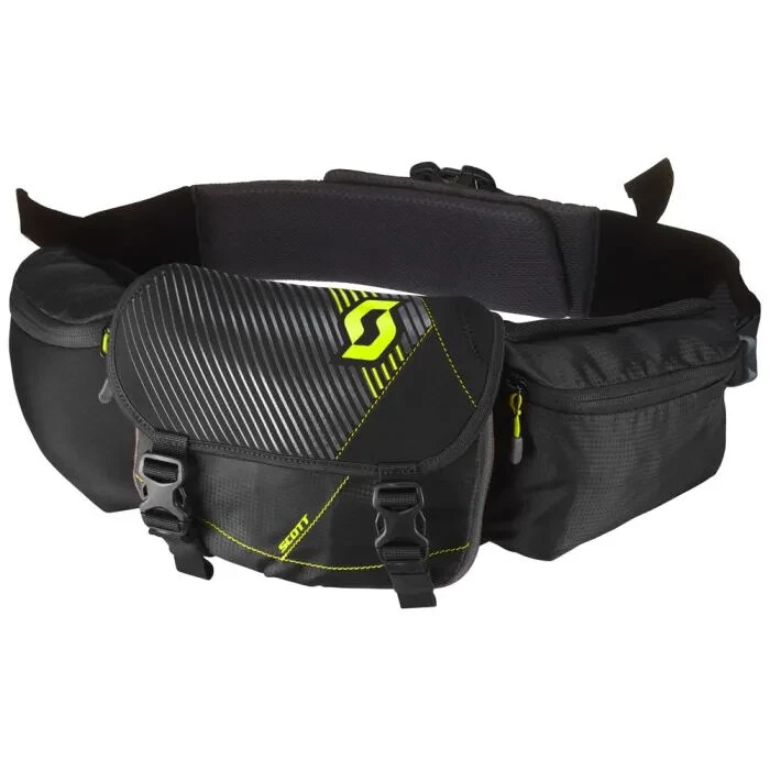 SCOTT RACE DAY HIP-BELT Bag MX Motocross Enduro Black/Neon Yellow - Main Image