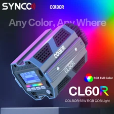 SYNCO COLBOR CL60R RGB LED Video Light Full Color 2700K-6500K 65W COB Fill Light
