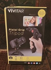 Vivitar Pistol Grip Tripod for Smartphones and Cameras