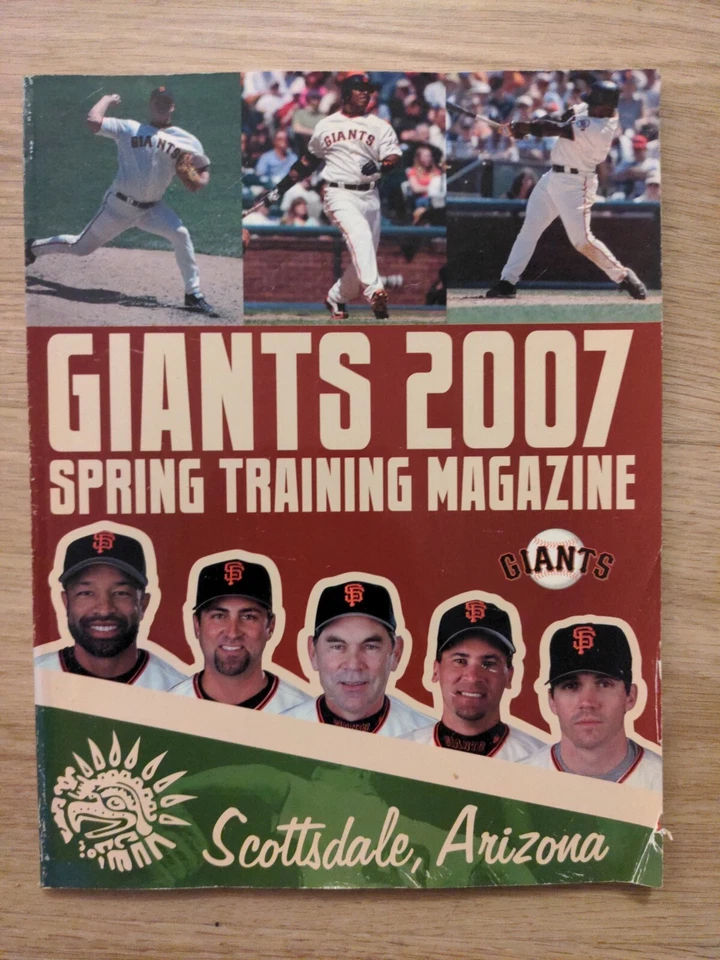5 San Francisco Giants Spring Training Programs 2007 2012 2013 2014 2015 - Image 2 of 4