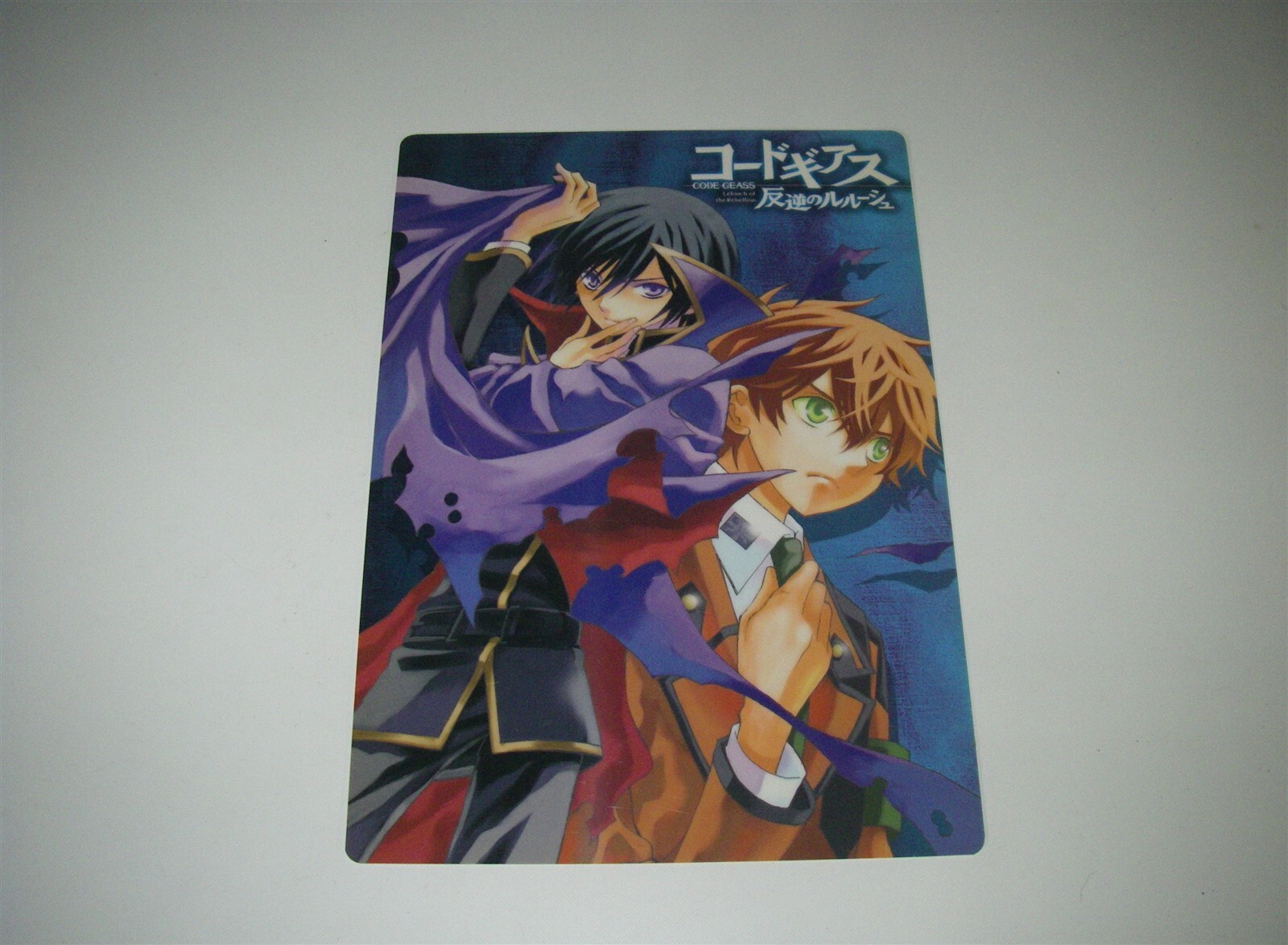 CODE GEASS LELOUCH OF THE REBELLION LELOUCH AND SUZAKU CLEAR SHEET | eBay