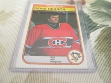 1982-1983 OPC / 270 DENIS HERRON PITTSBURGH PENGUINS