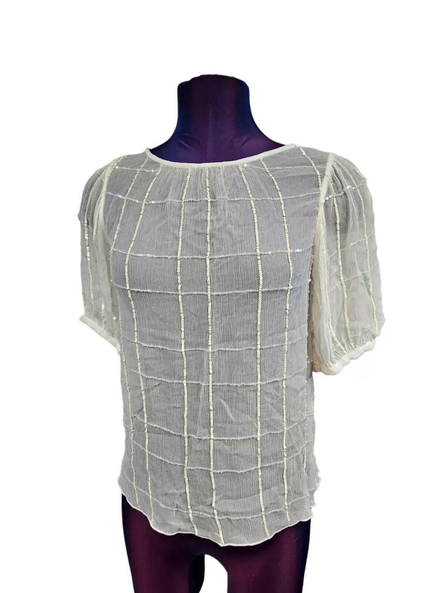 Velvet by graham and spencer hotsell sequin top