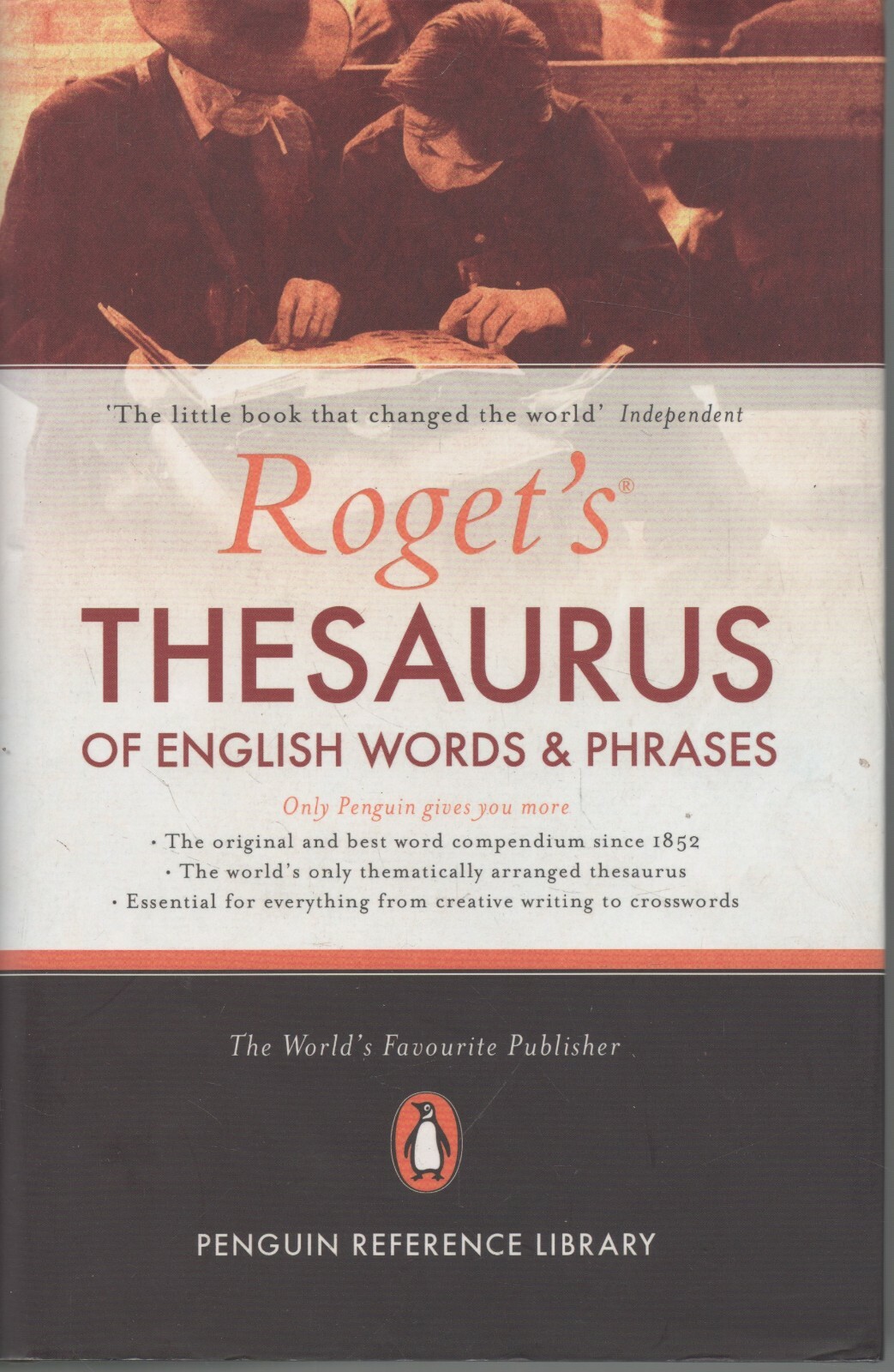 PENGUIN REFERENCE LIBRARY ROGET'S THESAURUS OF ENGLISH WORDS & PHRASES HB DJ 02