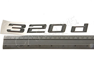 Genuine BMW F34 Trunk Lid 320d Emblem Badge Logo OEM 51147351952 