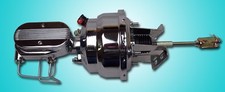 1959-1964 Pontiac Chrome Power Brake Booster Master Cylinder 4 Wheel Disc 1959-1964 Pontiac Chrome Power Brake Booster Master Cylinder 4 Wheel Disc