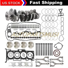 Engine Overhaul Rebuild Kit & Crankshaft & 4 Con Rods For Hyundai KIA G4KE 2.4L