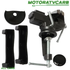 ALL-CARB 80 mm HD 360º Swivel Portable Table Bench Vice Clamp Mini Vise Anvil