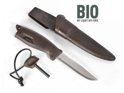 Light My Fire Swedish Fire Knife 2in1 BIO Messer und Feuerstahl Camping Outdoor