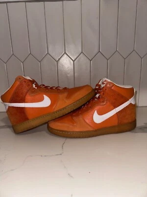 Nike Dunk High Premium Orange - 317892-811 for Sale | Authenticity