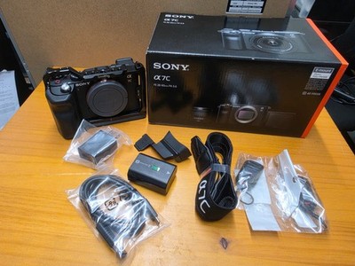 Sony Alpha a7C Mirrorless Camera - Black w/ SmallRIg Cage + Accessories ILCE-7C