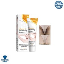 Natural Vitamin C Skin Brightening  Dark Spot Corrector Cream for Body  Int...