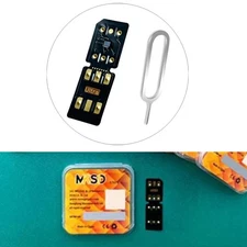 For iPhone 13 12 11 X XR 8 7 6s MKSD Ultra V5.4 Unlock Card RSIM Chip Service