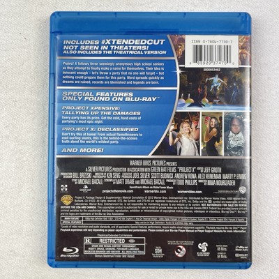 Project X -- Xtendedcut (Blu-ray, 2012) Jimmy Kimmel, Martin