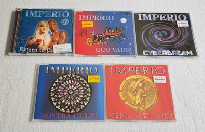Imperio Musik CD Paket 5x Eurodance Trance Quo Vadis Veni Vidi Vici Cyberdream