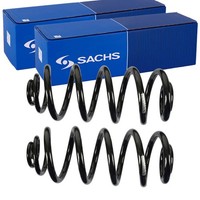 2X Sachs Fahrwerksfedern Hinten Passend FÜR Bmw X6 Links+Rechts