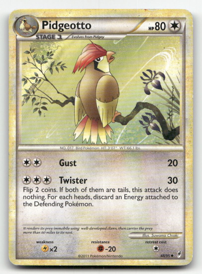 Pidgeotto 48/95 Pokemon HP
